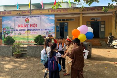 NGÀY HỘI CHÚNG EM VỚI VĂN HÓA GIAO THÔNG & PHÒNG CHỐNG LAO ĐỘNG THƯƠNG TÍCH