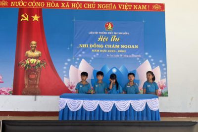 hội thi nhi đồng chăm ngoan năm học 2023-2024